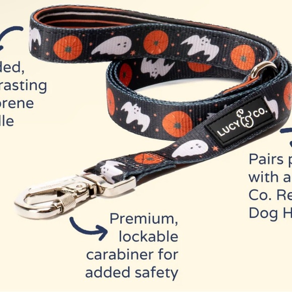 Harness and Leash Set: The Happy Haunting Large Lucy & Co. - Picture 5 of 5